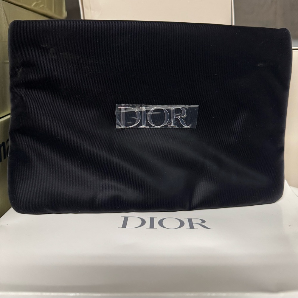 Dior Sleek Black Clutch
